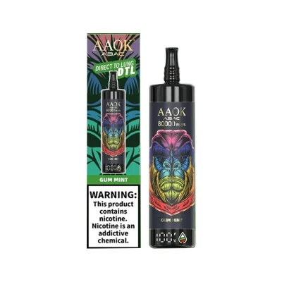 Gum Mint | AAOK SHISHA 80K Puffs Disposable Vape